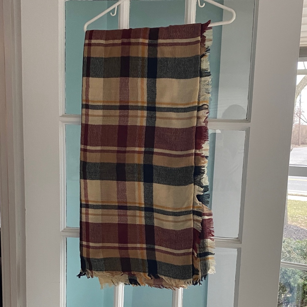 Love and Repeat Oversized Blanket Scarf